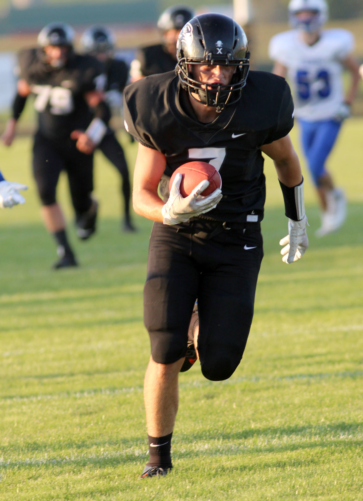 Saint Croix Falls at Bloomer football 8-23-19